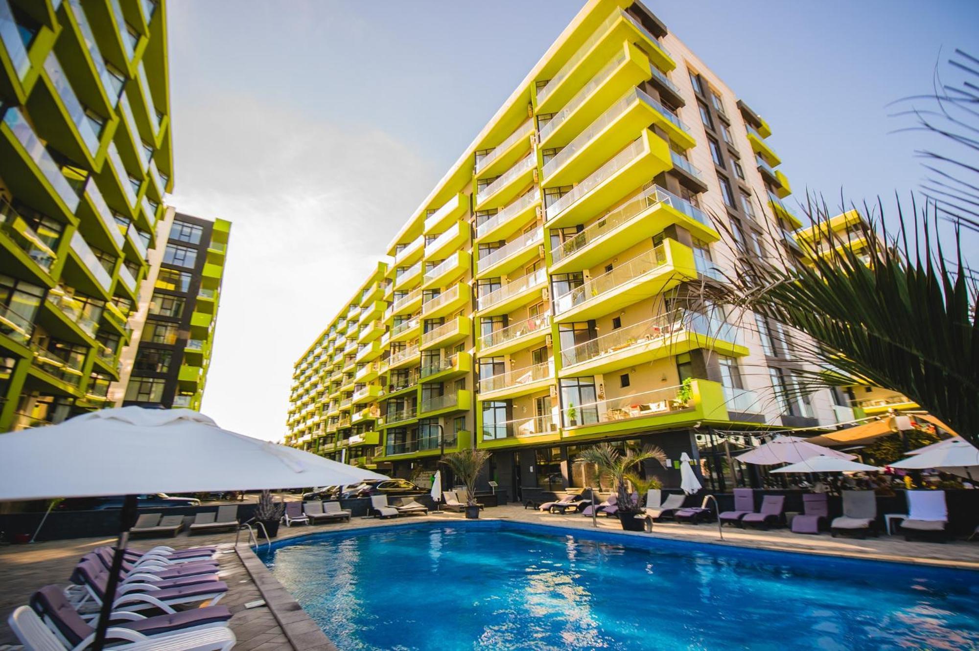 Purple Onyx - Pool & Spa Beach Resort Năvodari Eksteriør bilde