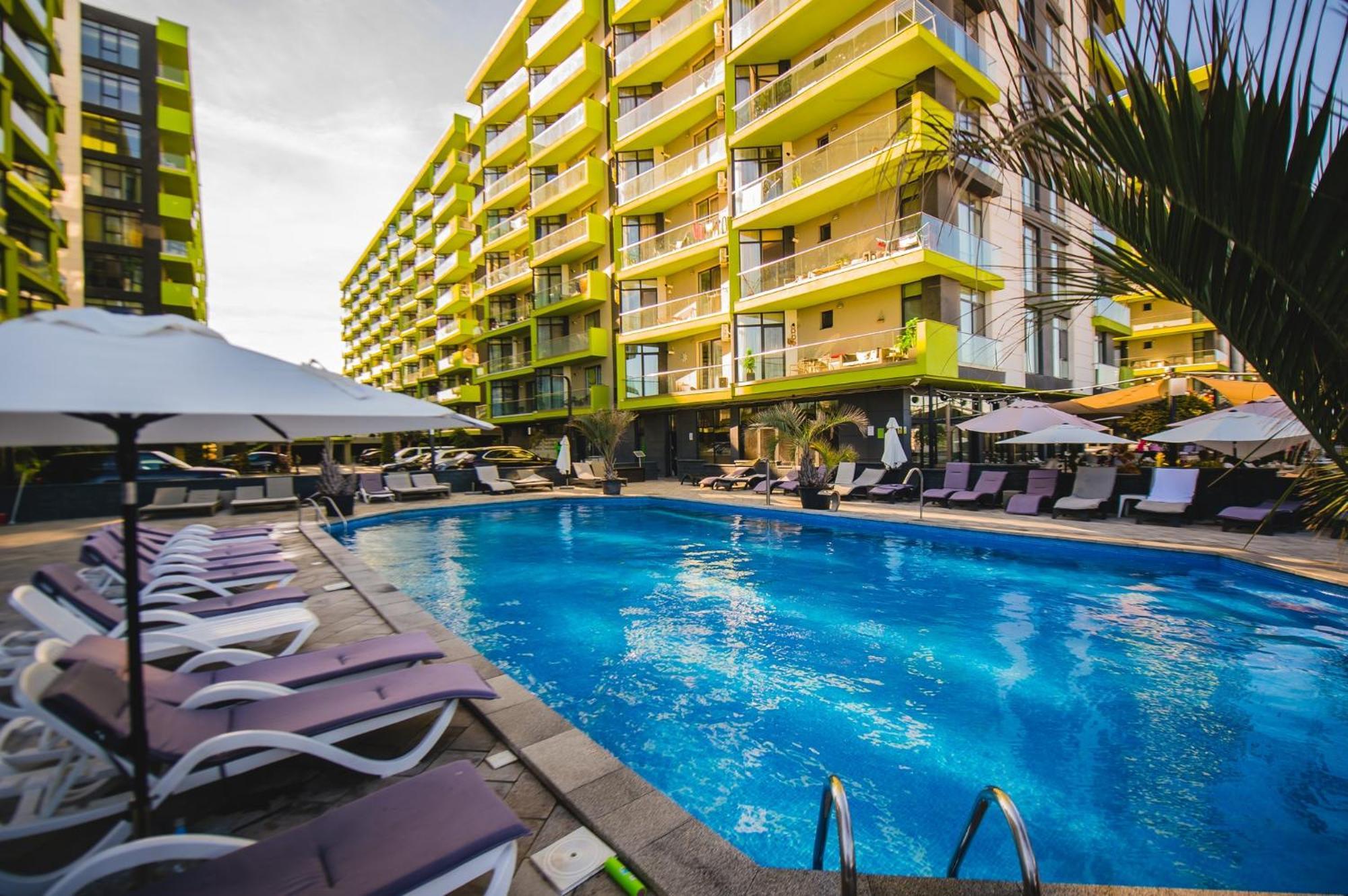 Purple Onyx - Pool & Spa Beach Resort Năvodari Eksteriør bilde